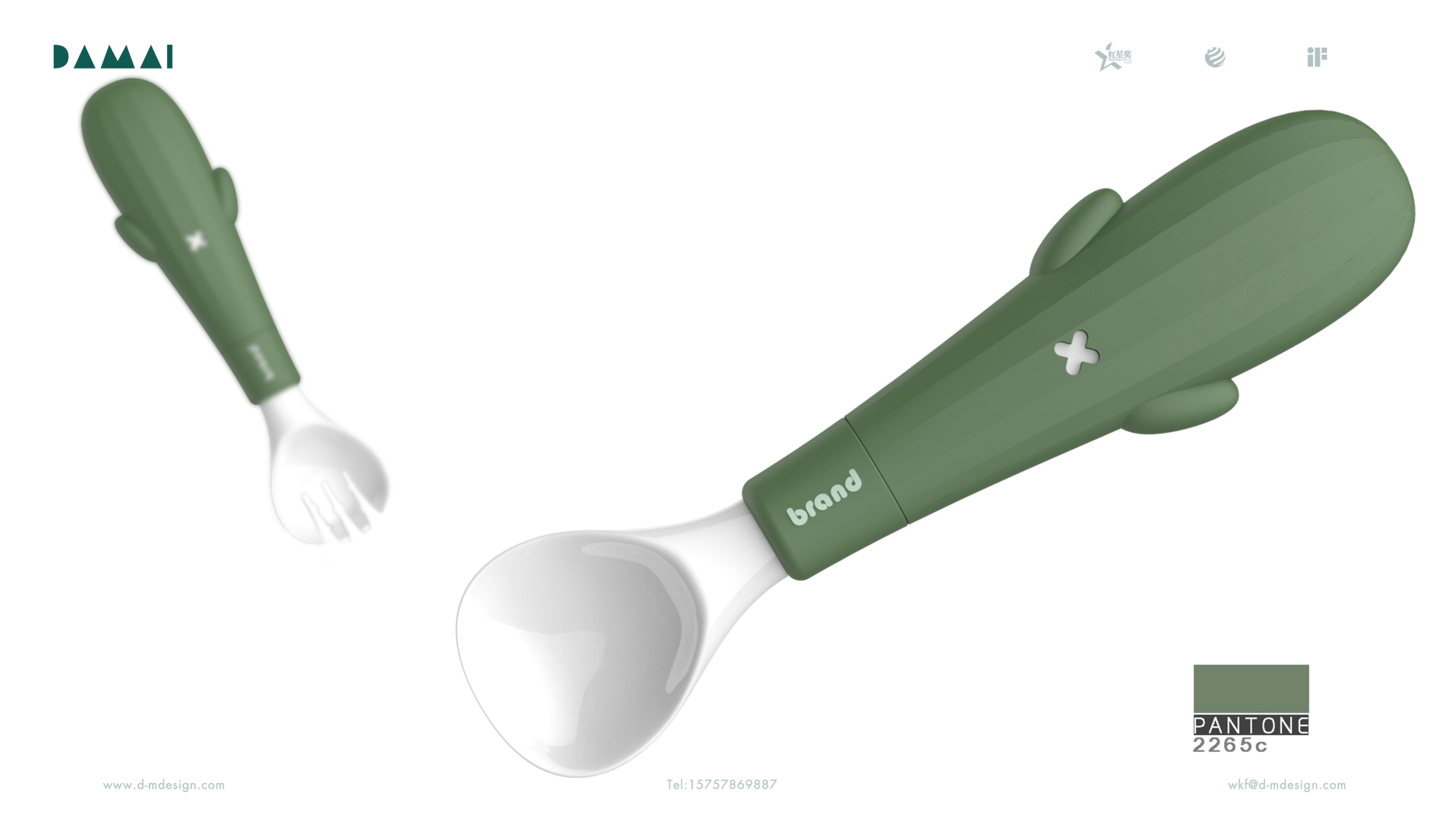 Children's products，Children's fork spoon，original，