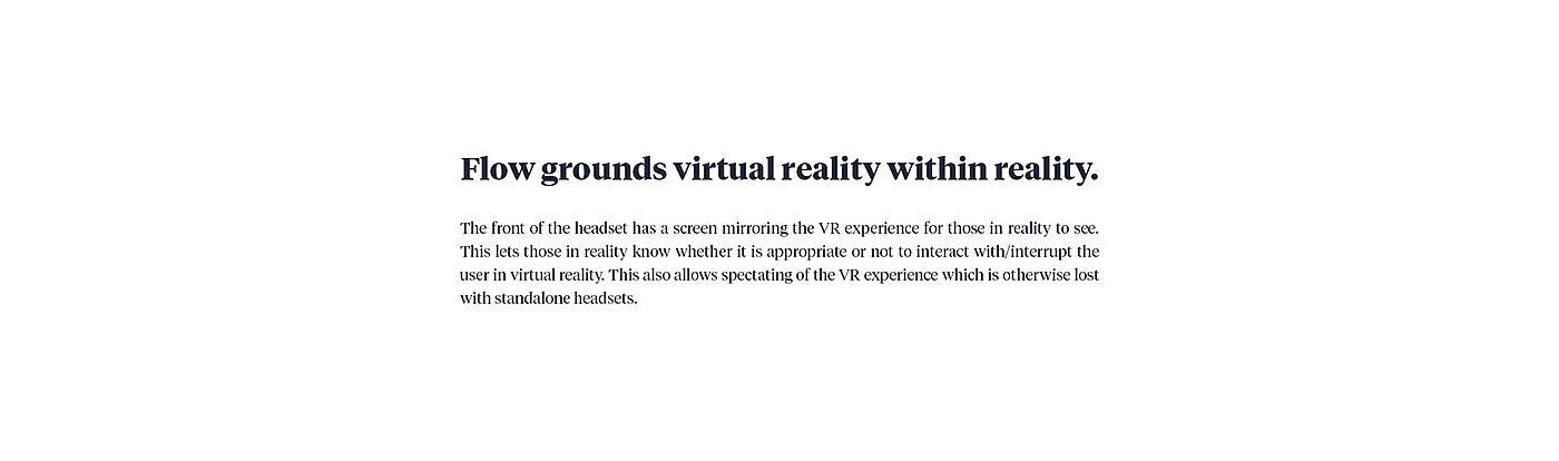 flow，virtual reality，Headgear，