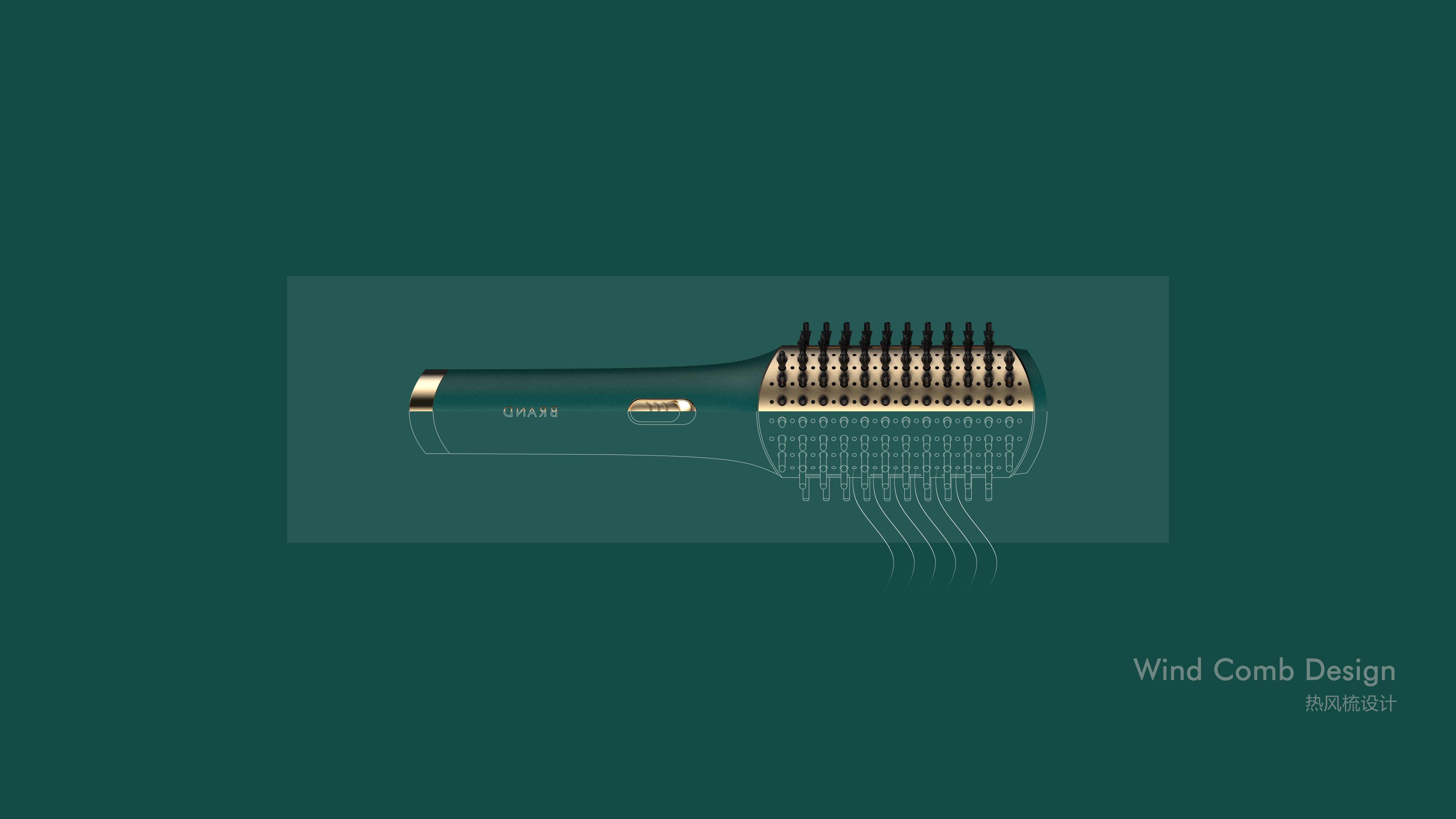 comb，Retro Green，hair drier，Hair，Lazy comb，Beauty care，female sex，Personal care，