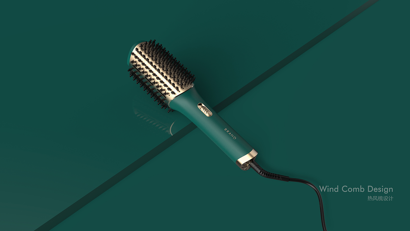 comb，Retro Green，hair drier，Hair，Lazy comb，Beauty care，female sex，Personal care，