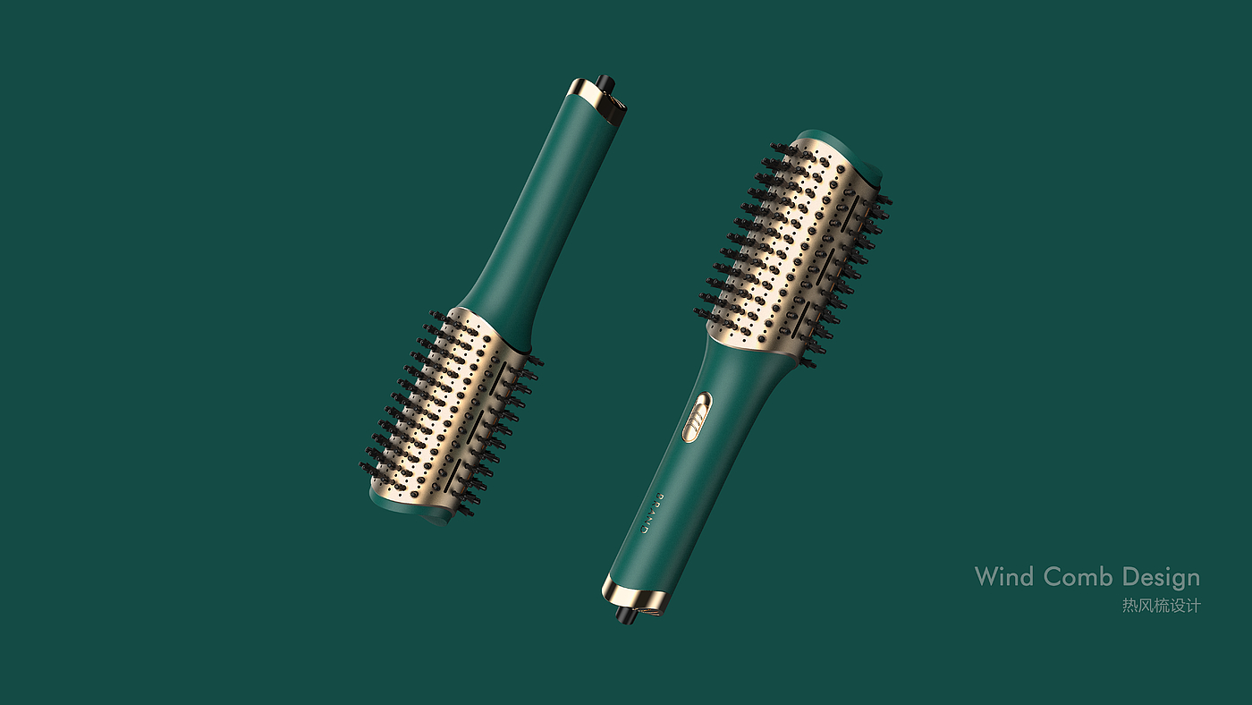 comb，Retro Green，hair drier，Hair，Lazy comb，Beauty care，female sex，Personal care，