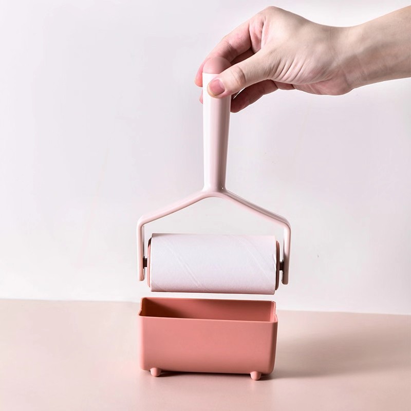 Hair sticking device，