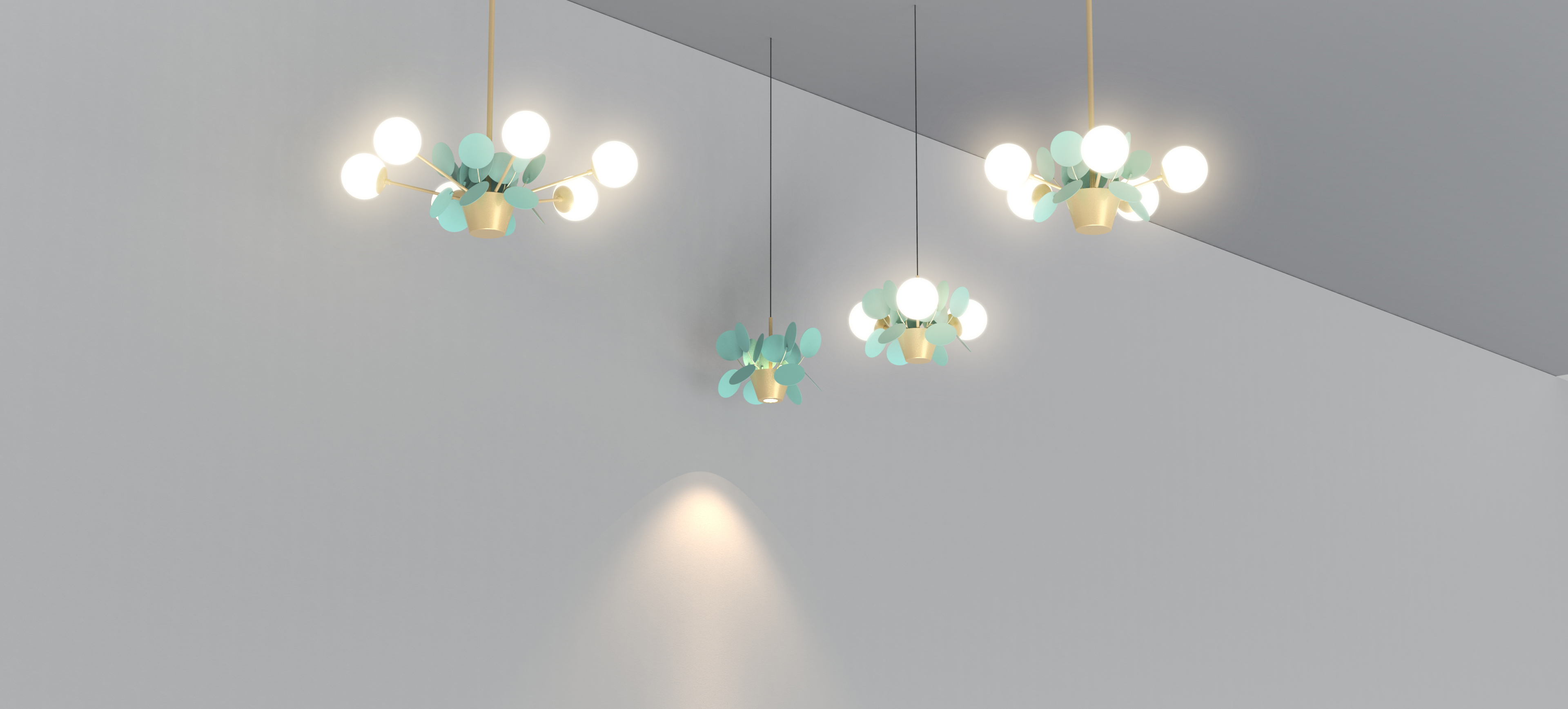 Pastoral style，Personalized Chandelier，Modern Chandelier，