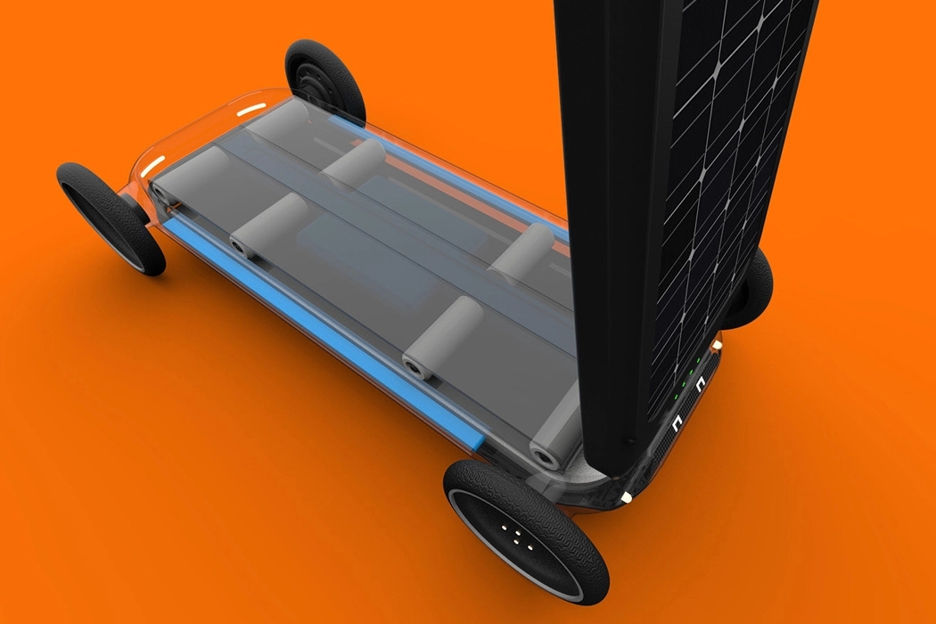 solar energy，Treadmill，Mobile scooter，