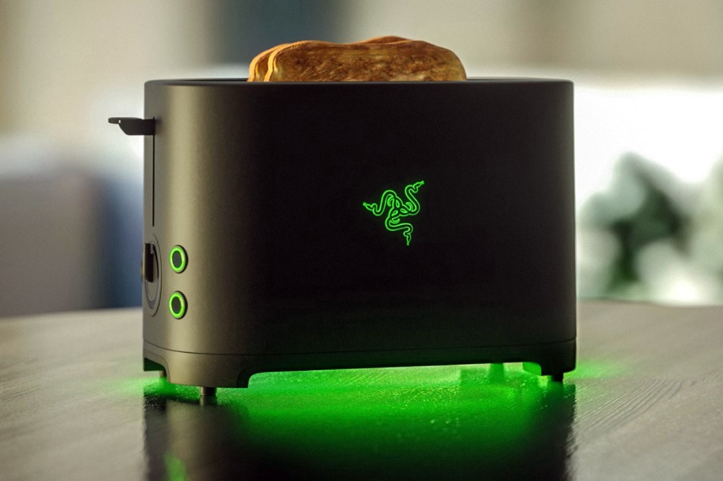 raze，toaster，Green backlight，