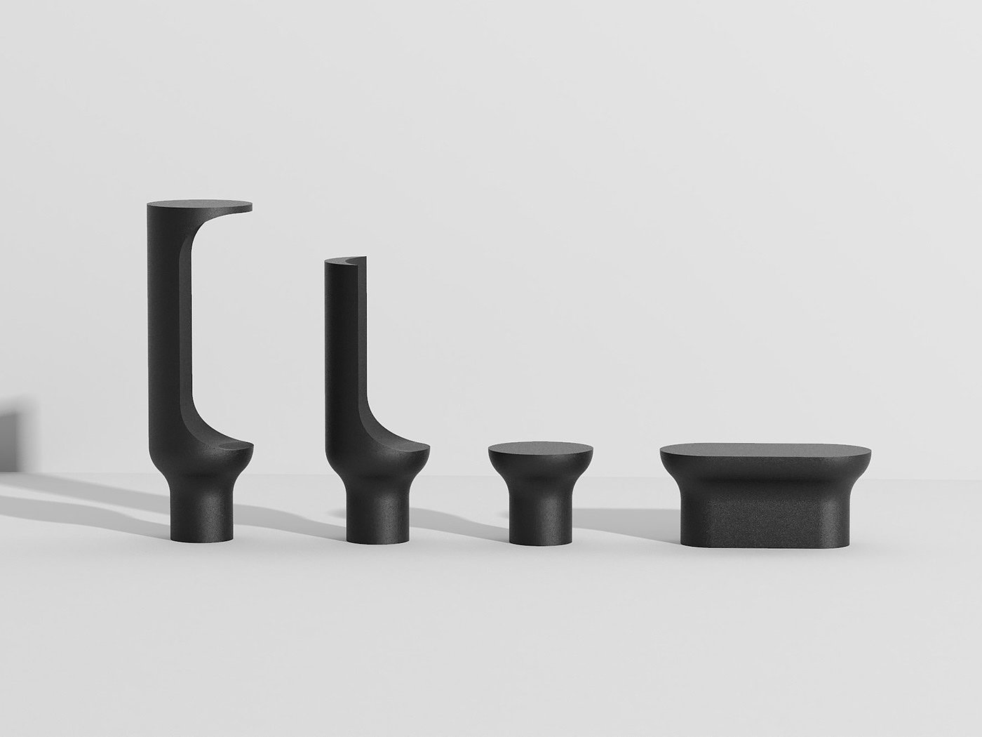 ceramics，collection，French，Totems，