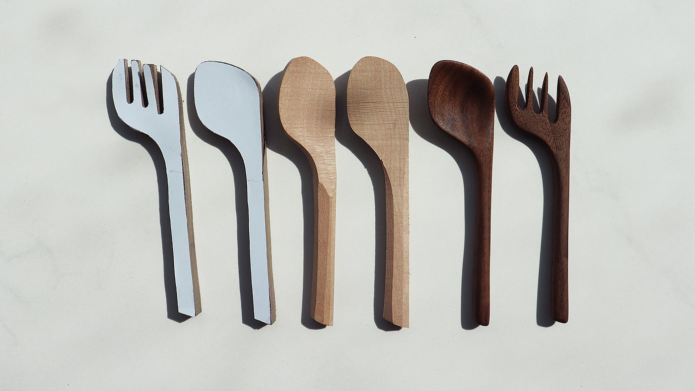 soup spoon，Fork，tableware，