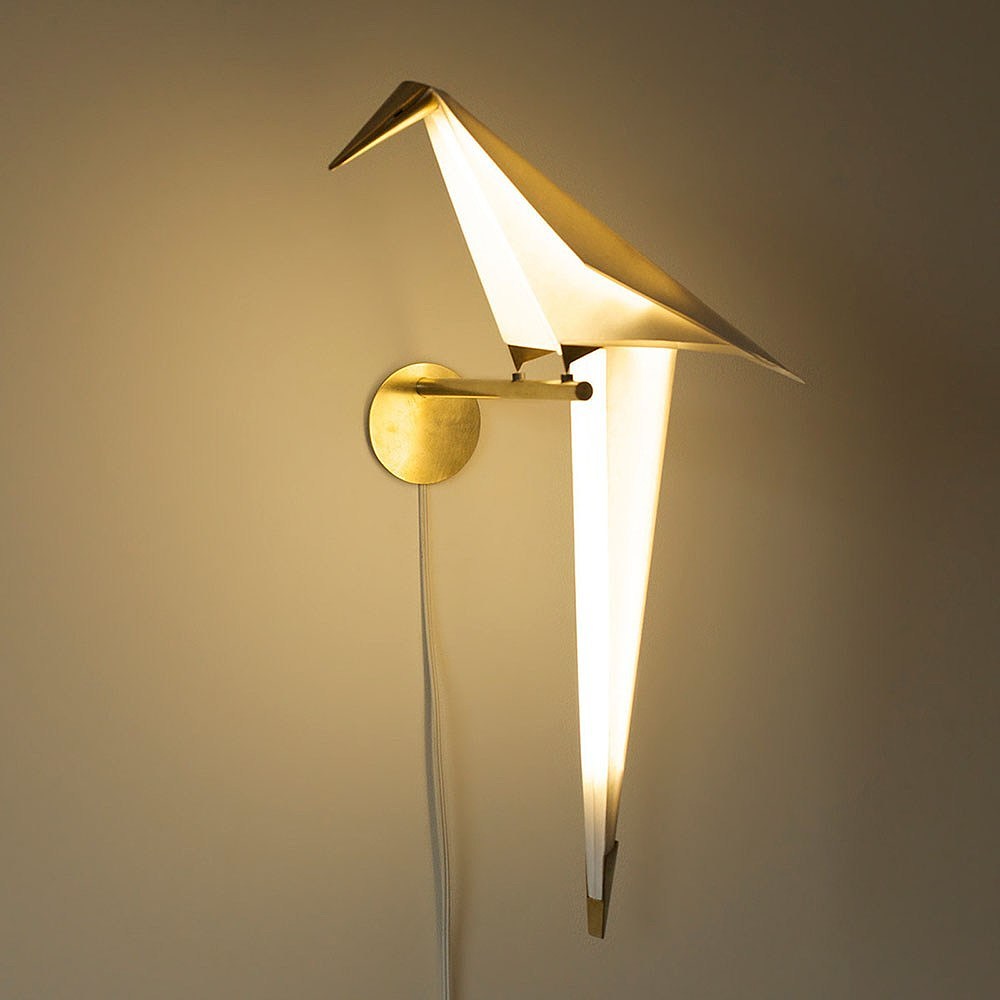poetic flavour，Origami，Bird lamp，originality，Design，