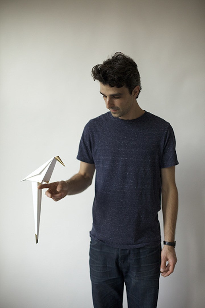 poetic flavour，Origami，Bird lamp，originality，Design，
