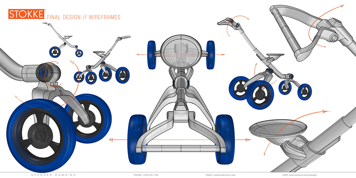 Foldable，Non lifting type，baby carriage，