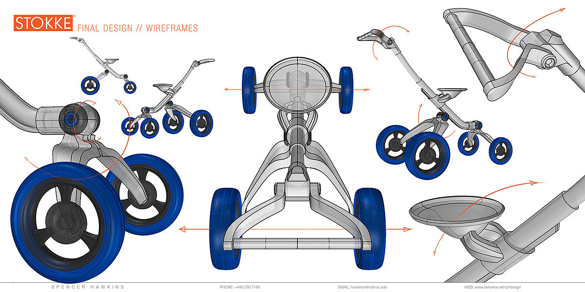 Foldable，Non lifting type，baby carriage，