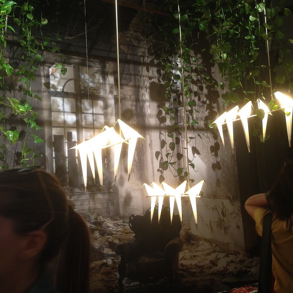 poetic flavour，Origami，Bird lamp，originality，Design，