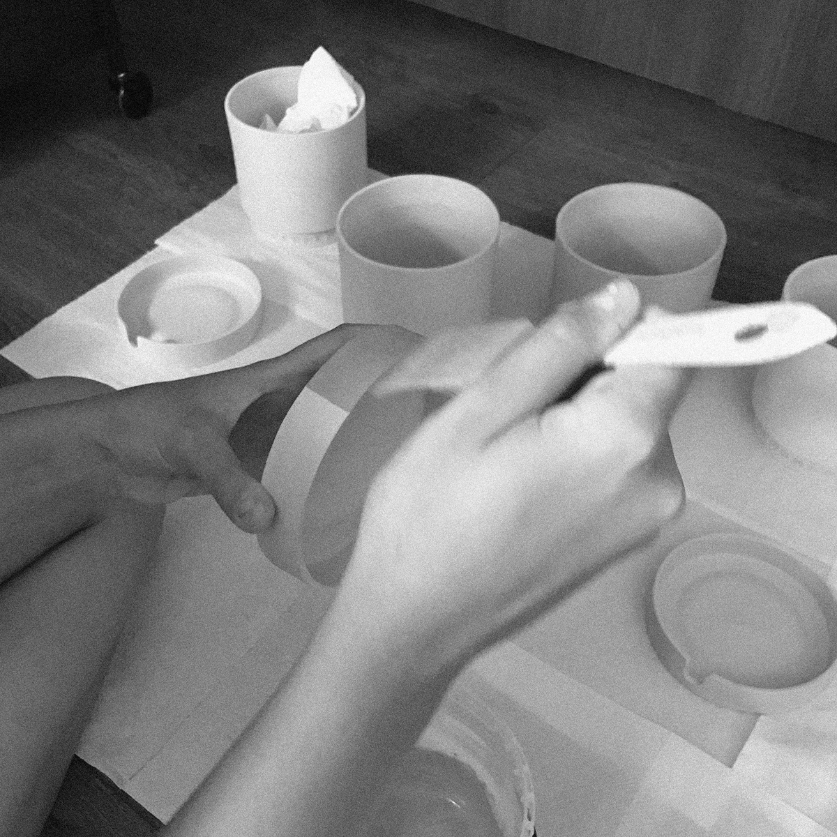 Flower Disk，seeder，Handmade ceramics，