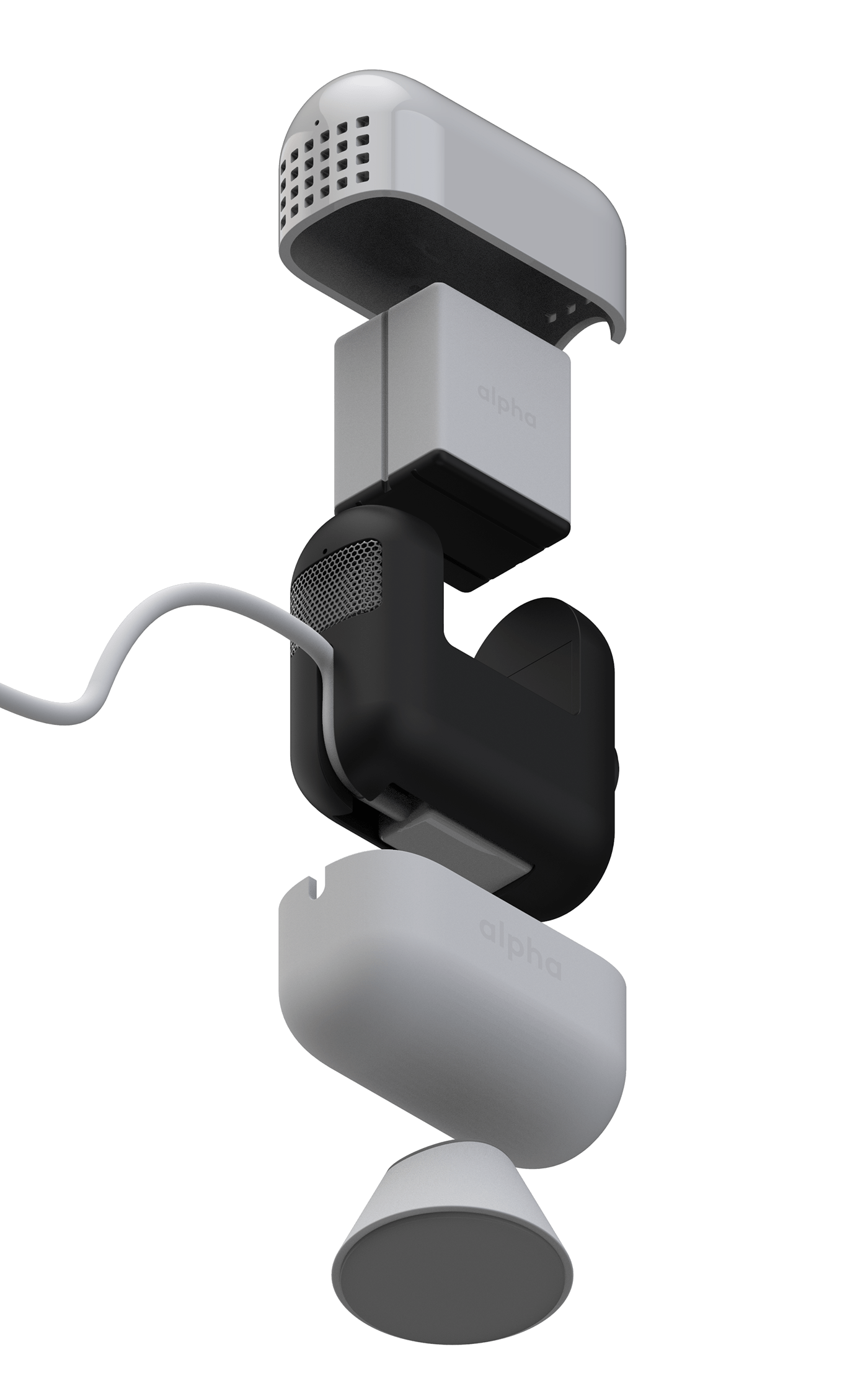 tablet PC，loudspeaker box，glasses，Handle，