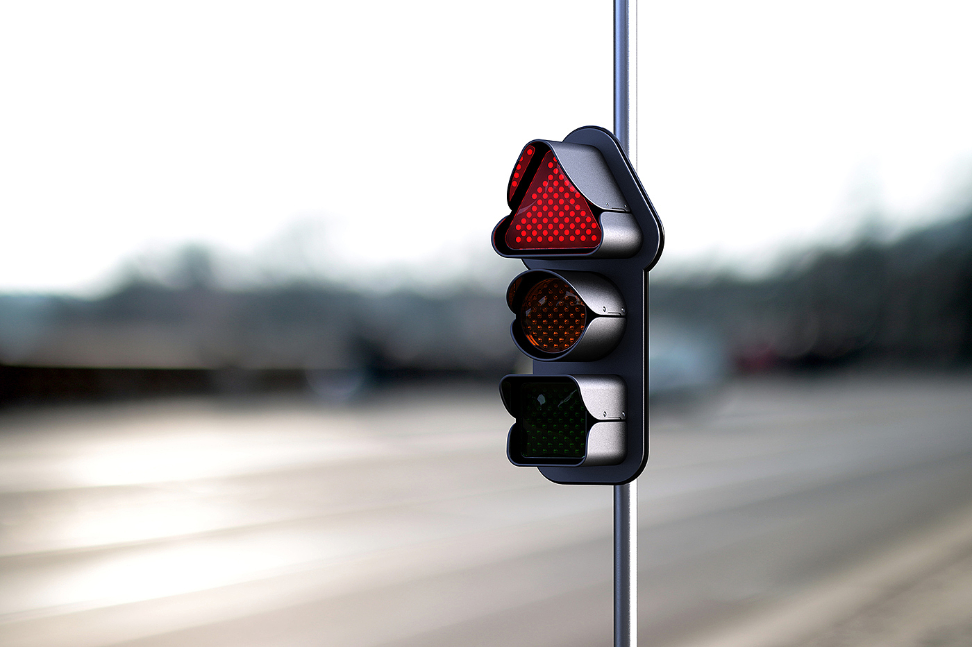 Traffic signs，traffic lights，Children are easy to recognize，Color blind people are easy to identify，originality，