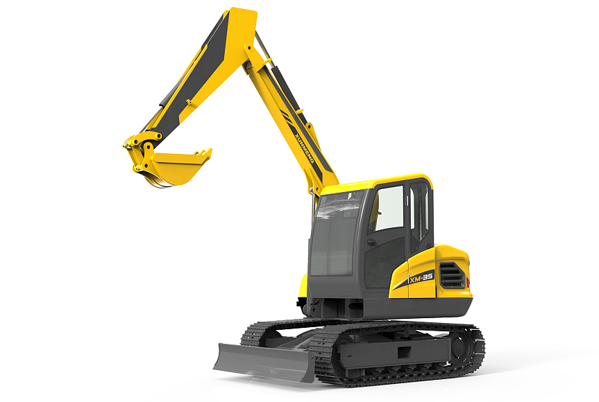 construction machinery，industrial design，Appearance design，Machine design，Coating design，Entries，