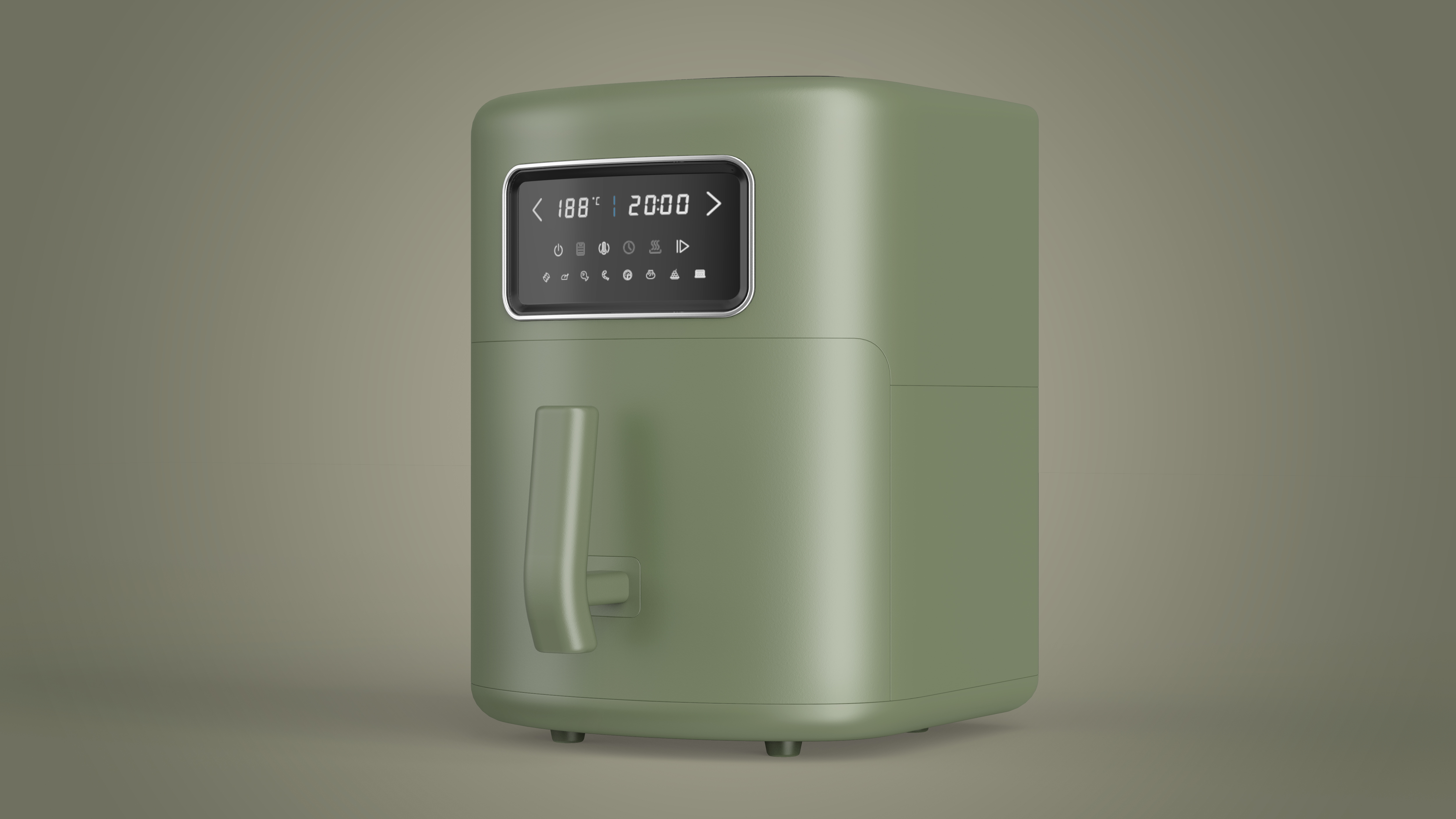 Air fryer，Air oven，oven，Household appliances，product design，industrial design，Interface design，Kitchen appliances，