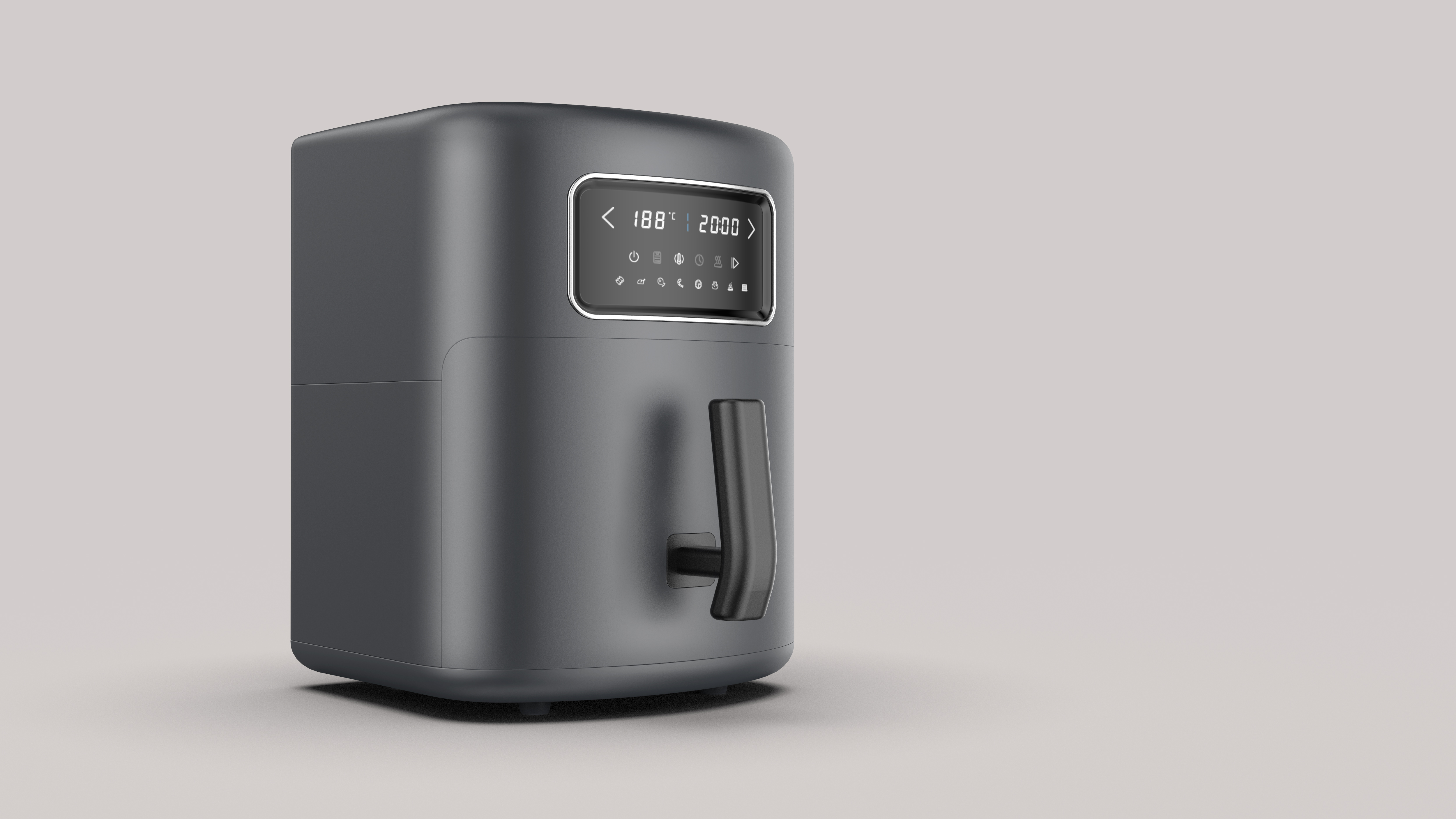 Air fryer，Air oven，oven，Household appliances，product design，industrial design，Interface design，Kitchen appliances，