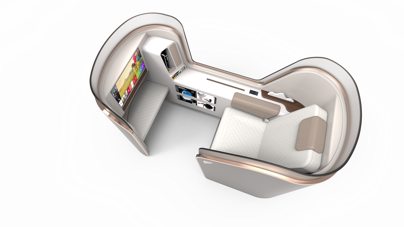 engine room，seat，Integrated design，