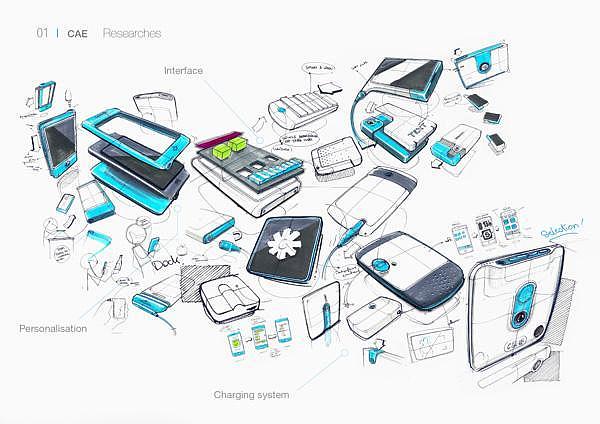 blind，Design，intelligence，mobile phone，Digital，
