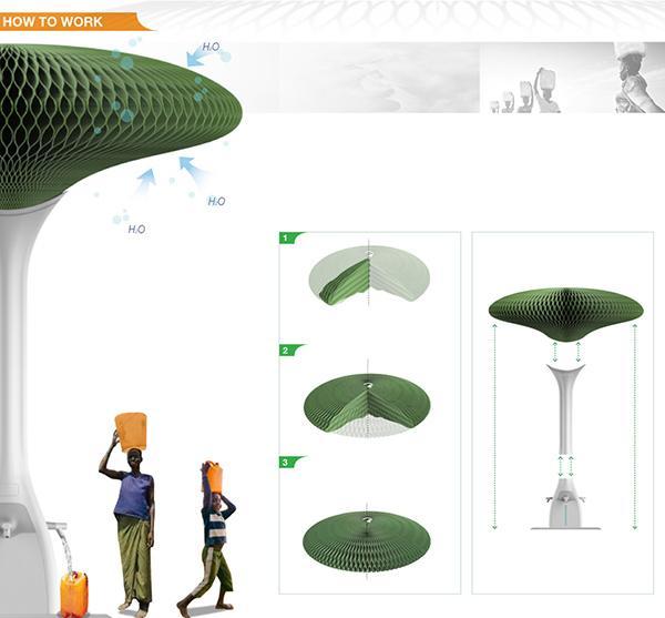 desert，water supply，device，concept，Design，originality，