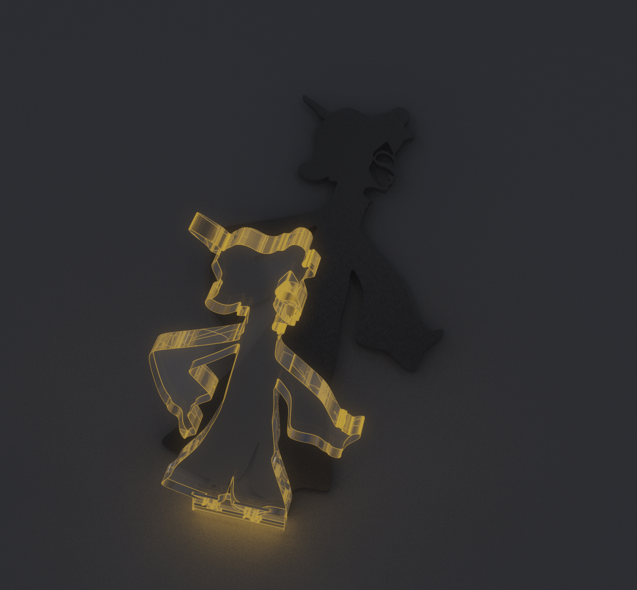 lamp，a shadow puppet，Daily Necessities，