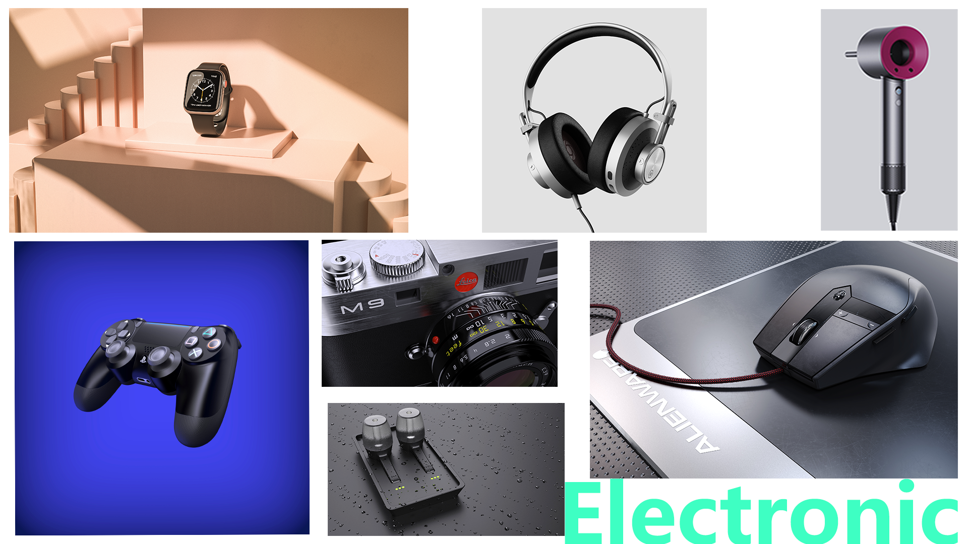 product design，sample reels，keyshot，