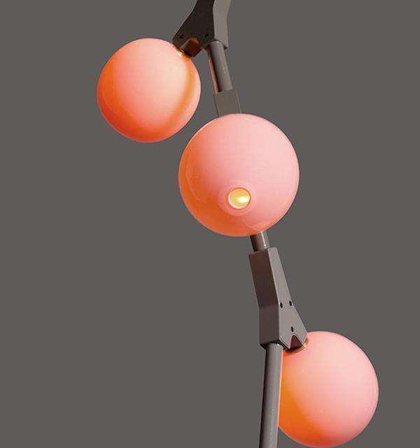 branch，fruit，lamp，originality，Design，