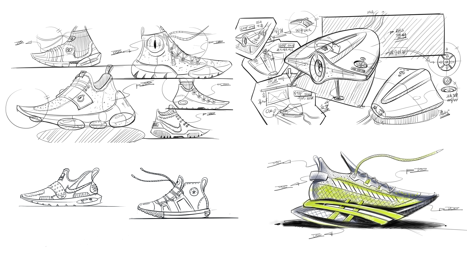 product design，sample reels，keyshot，