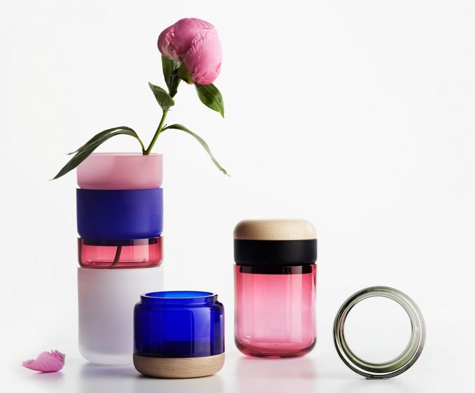 modularization，combination，Glass，vase，originality，Design，