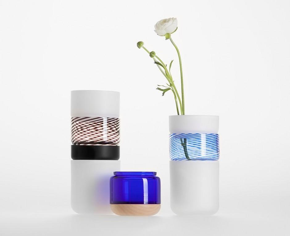 模块化，组合，玻璃，花瓶，创意，设计，