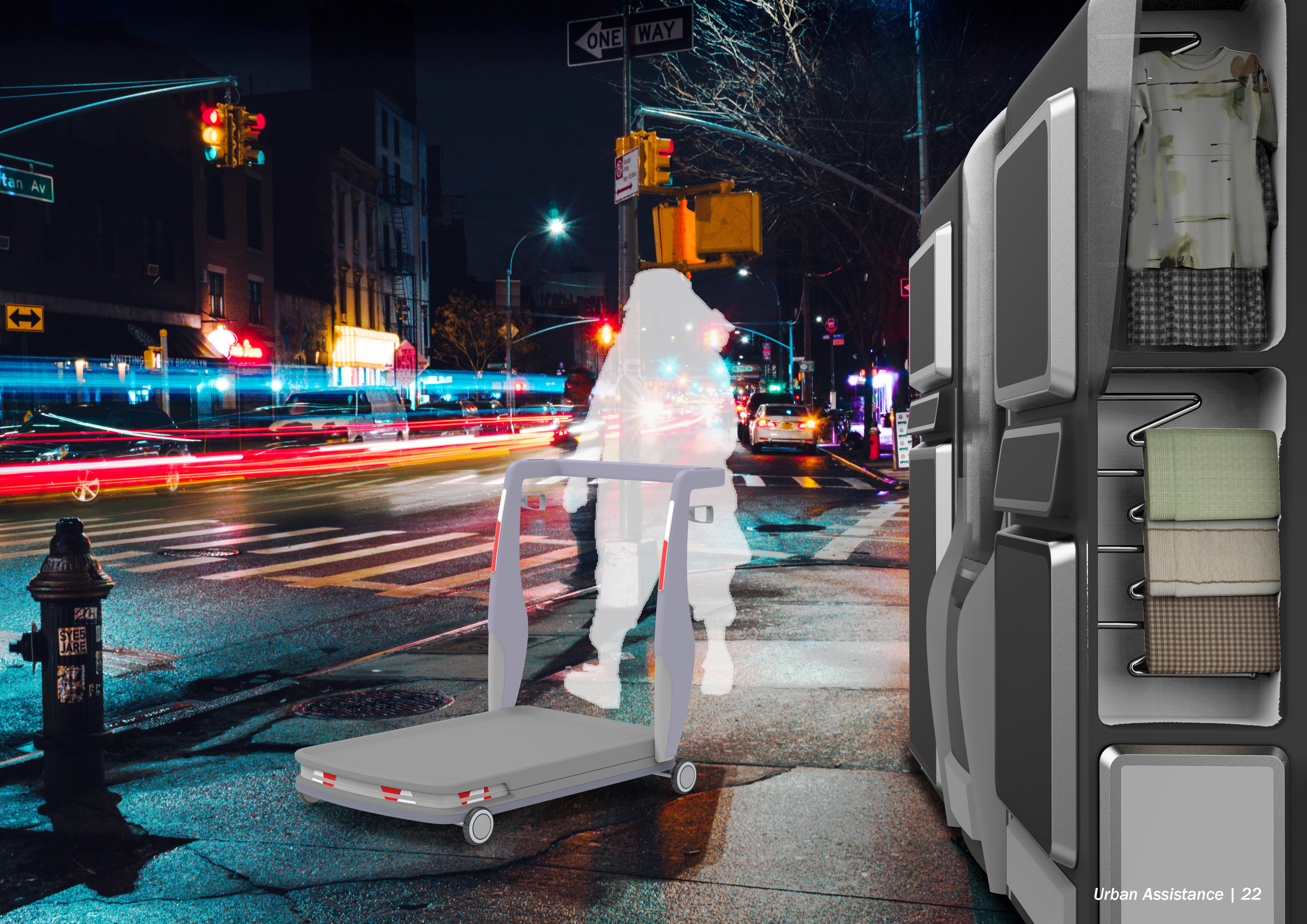 Street sleepers，Public equipment，Service design，product design，industrial design，