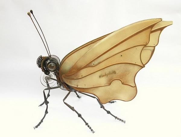 France，artist，steam，Punk，insect，Sculpture，