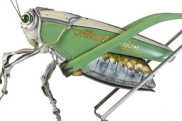 France，artist，steam，Punk，insect，Sculpture，