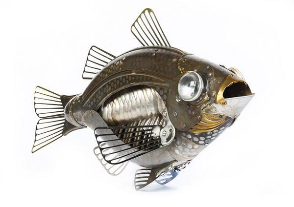 France，artist，steam，Punk，insect，Sculpture，