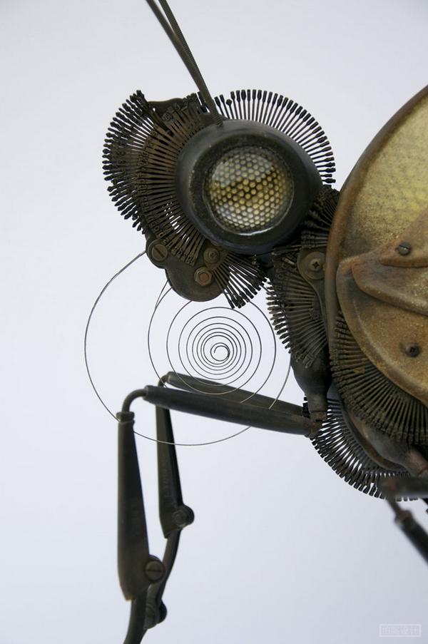 France，artist，steam，Punk，insect，Sculpture，
