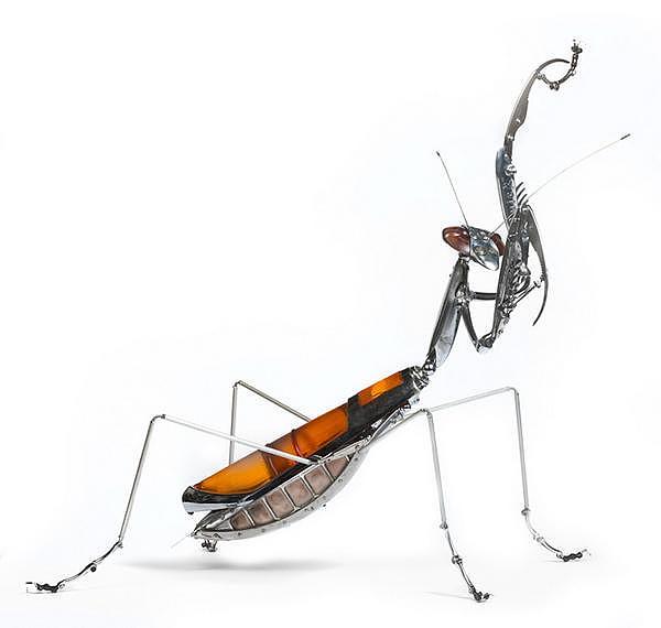 France，artist，steam，Punk，insect，Sculpture，