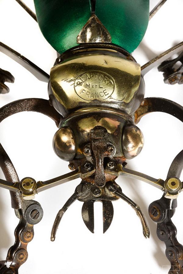 France，artist，steam，Punk，insect，Sculpture，