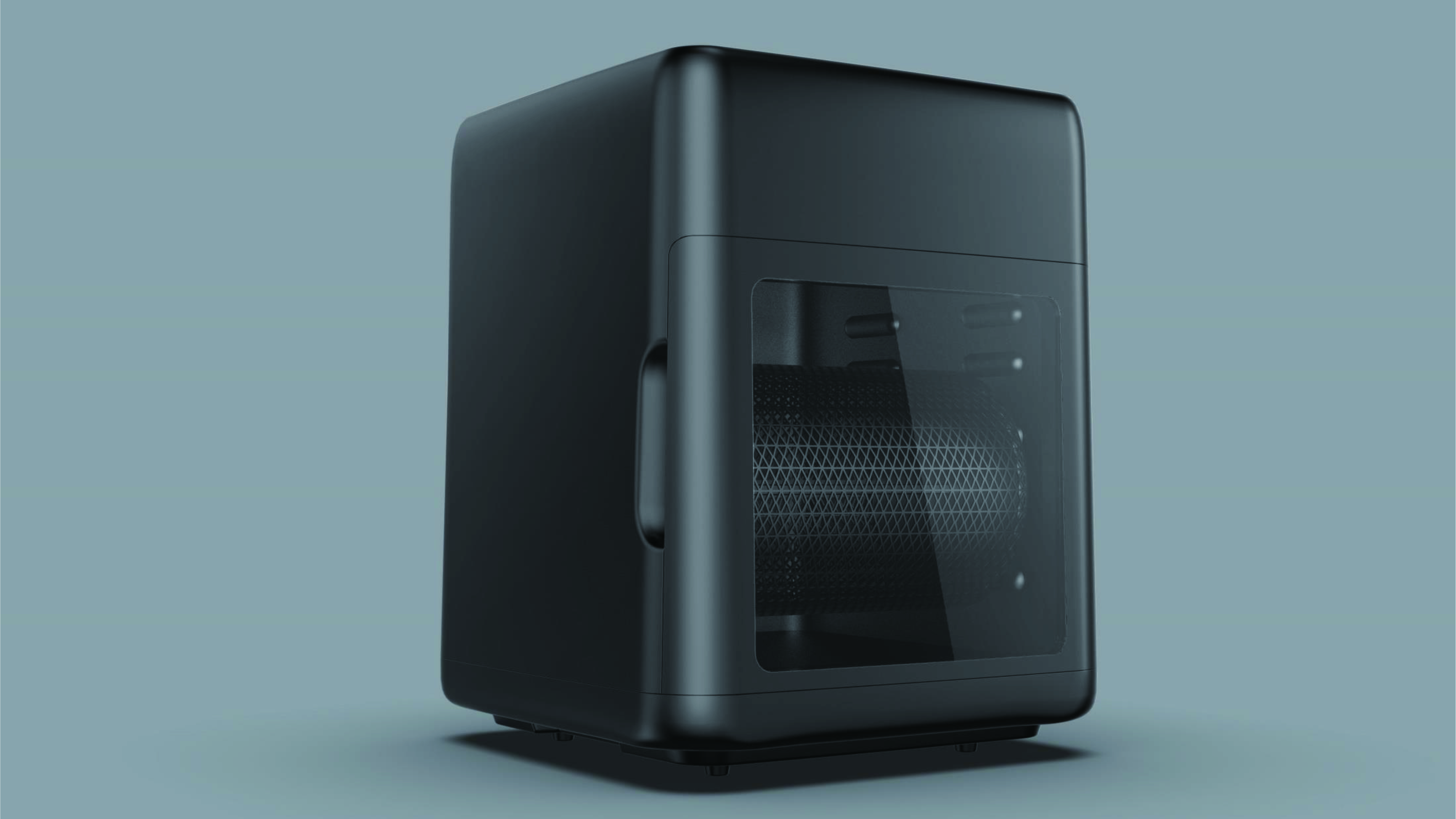 Air fryer，Air oven，product design，industrial design，kitchen，small home appliances，Innovative design，