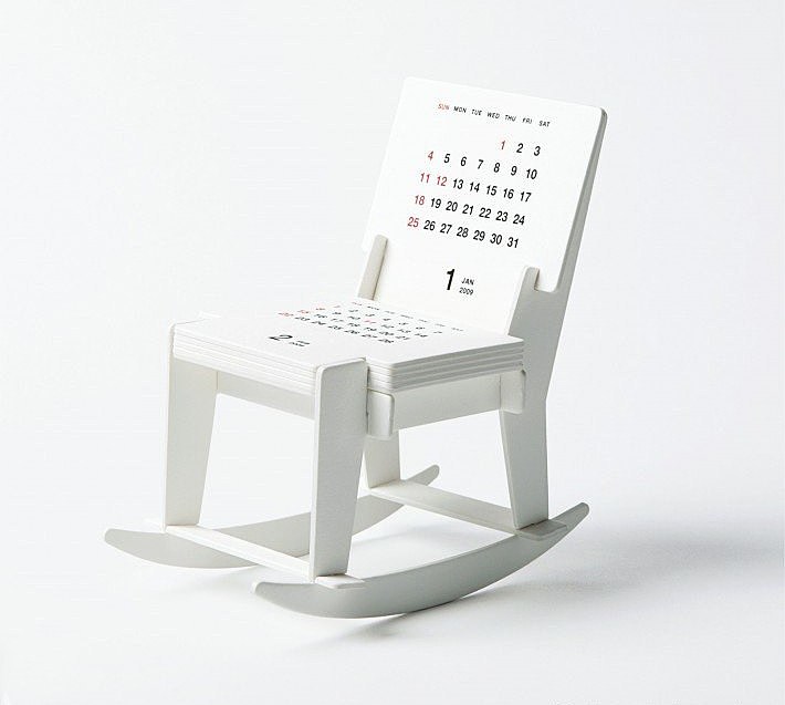 personality，Rocking chair，calendar，originality，Design，