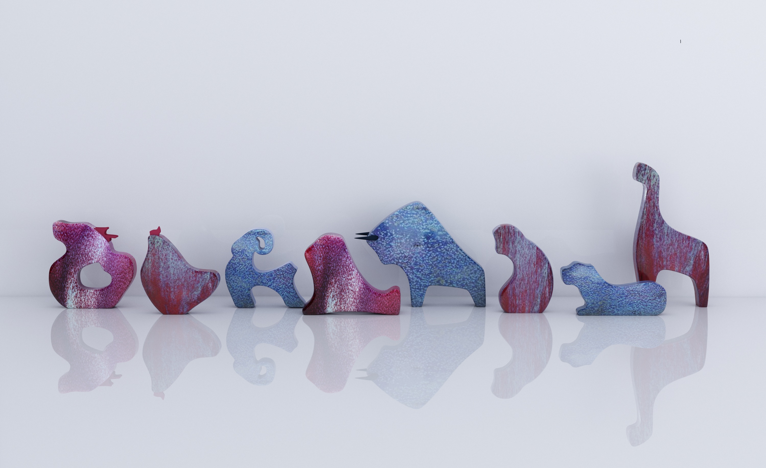 Chinese zodiac, ceramics，