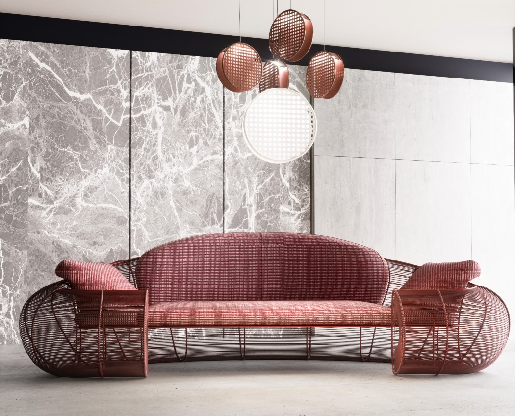 sofa，Hollow，Minimalism，