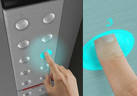 Elevator button，Smart home，Sterilization，Automatic induction，originality，