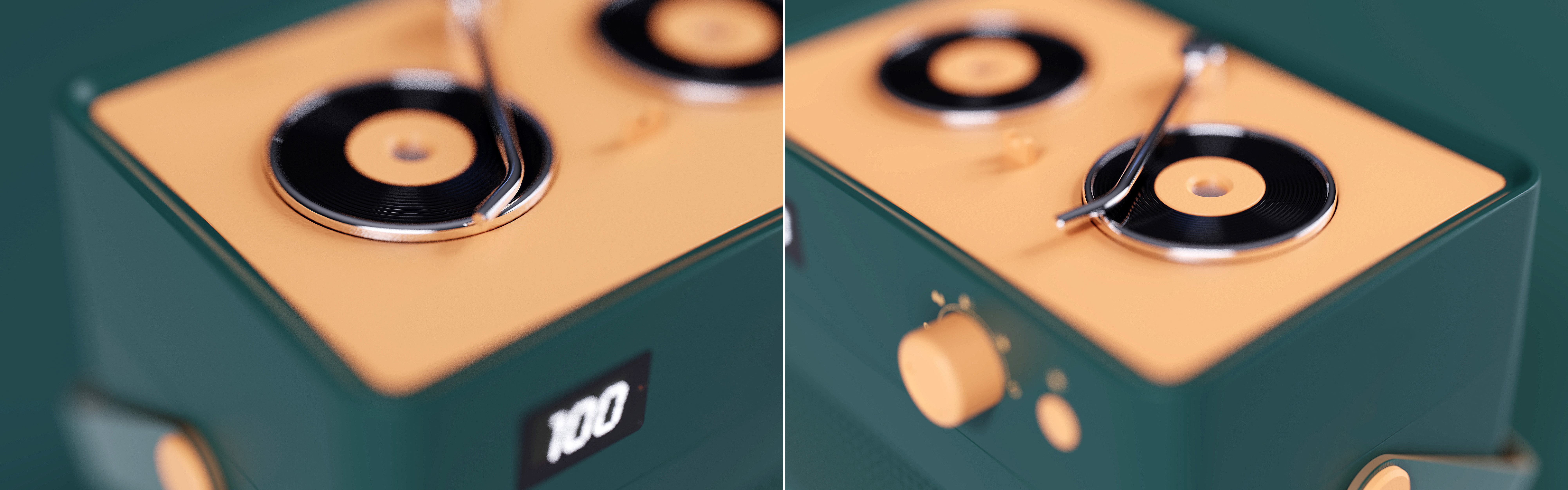 Retro，Humidifier，jukebox，Original design，