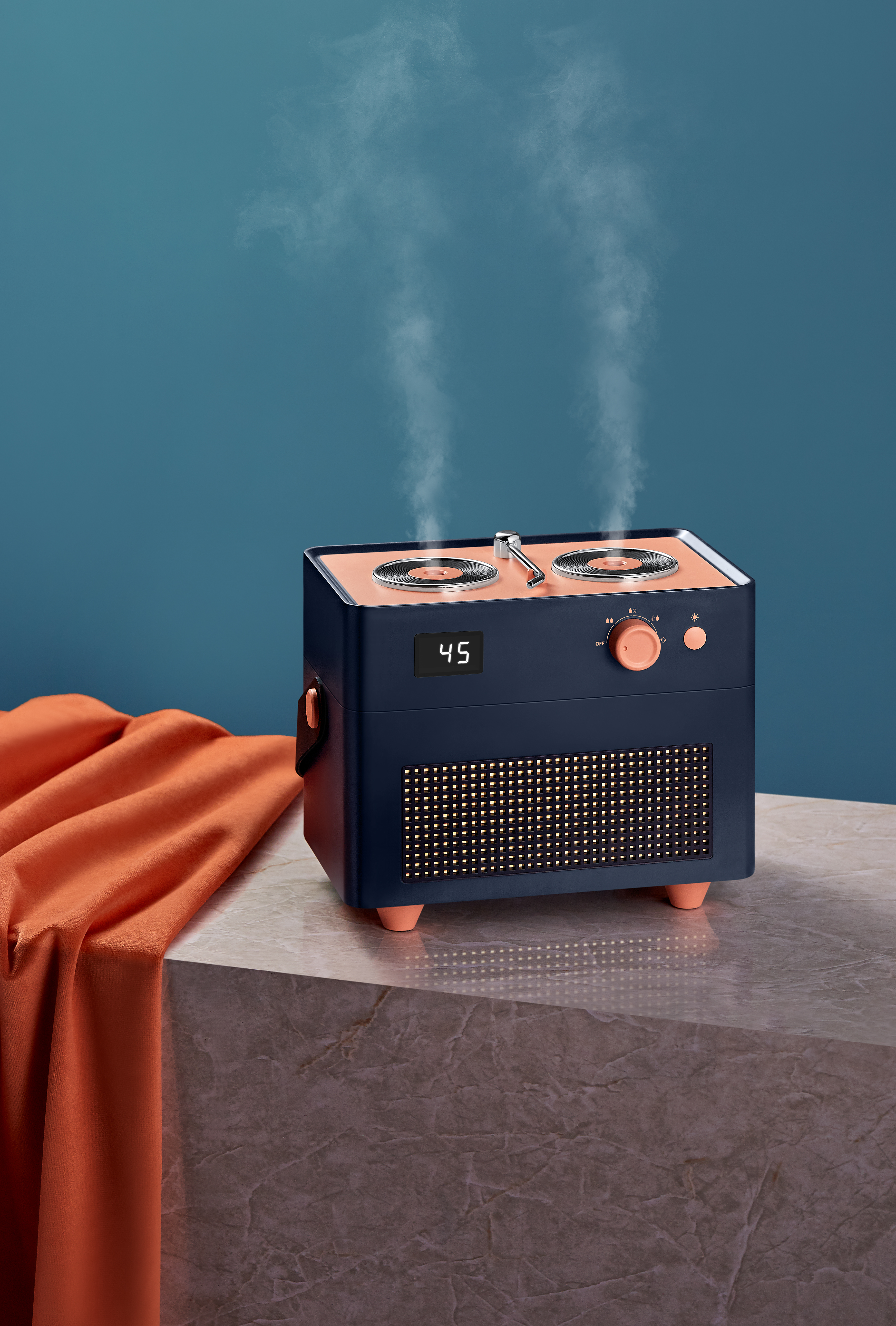 Retro，Humidifier，jukebox，Original design，