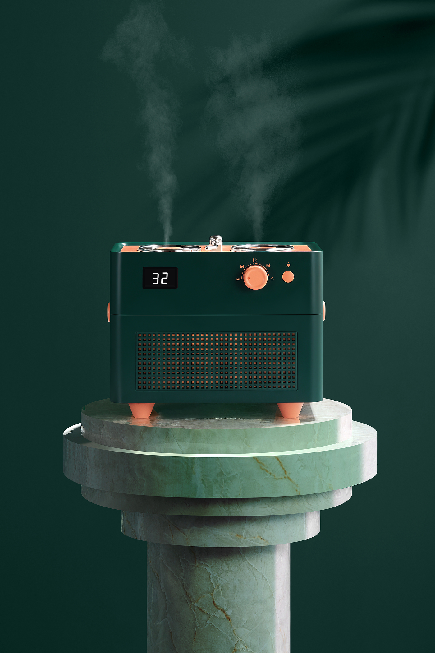 Retro，Humidifier，jukebox，Original design，