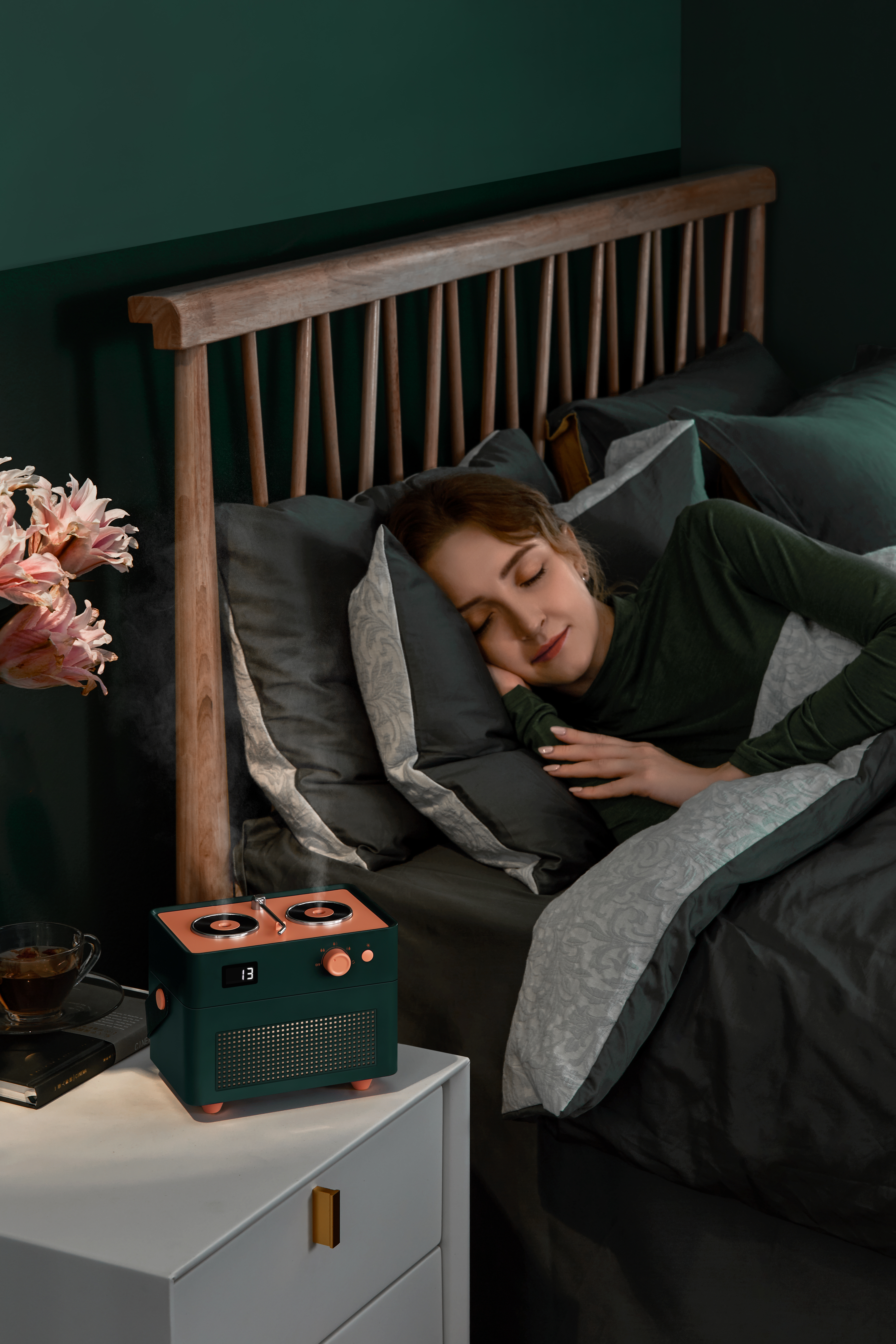 Retro，Humidifier，jukebox，Original design，