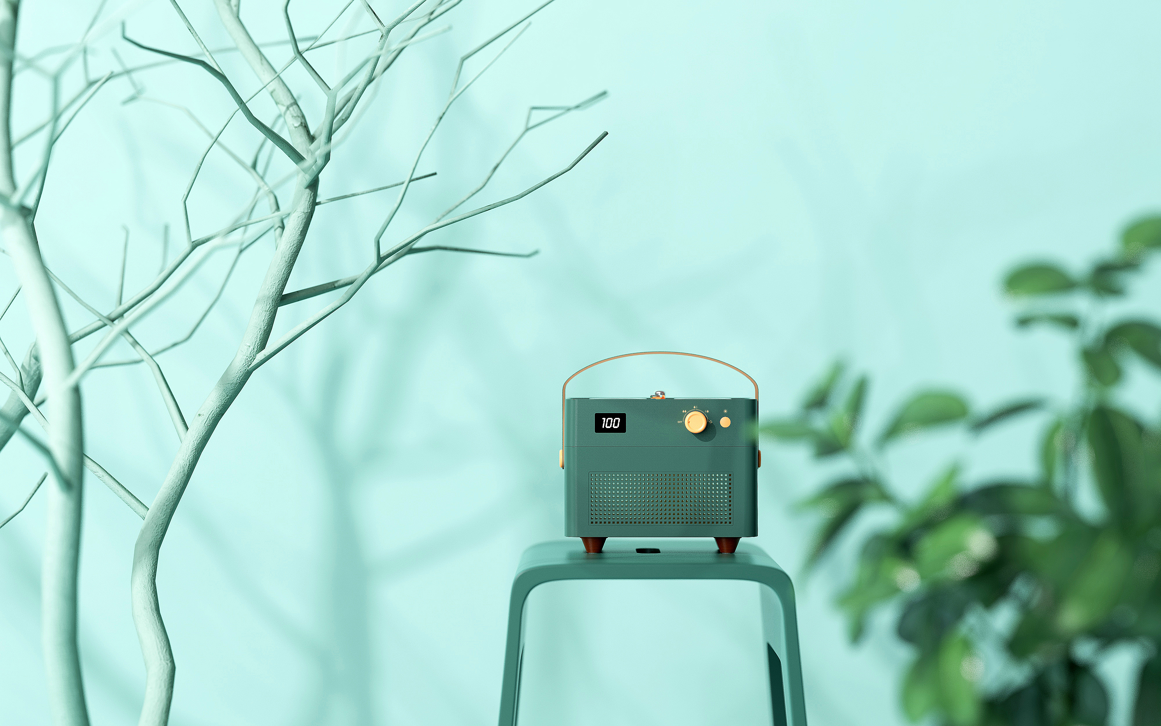 Retro，Humidifier，jukebox，Original design，