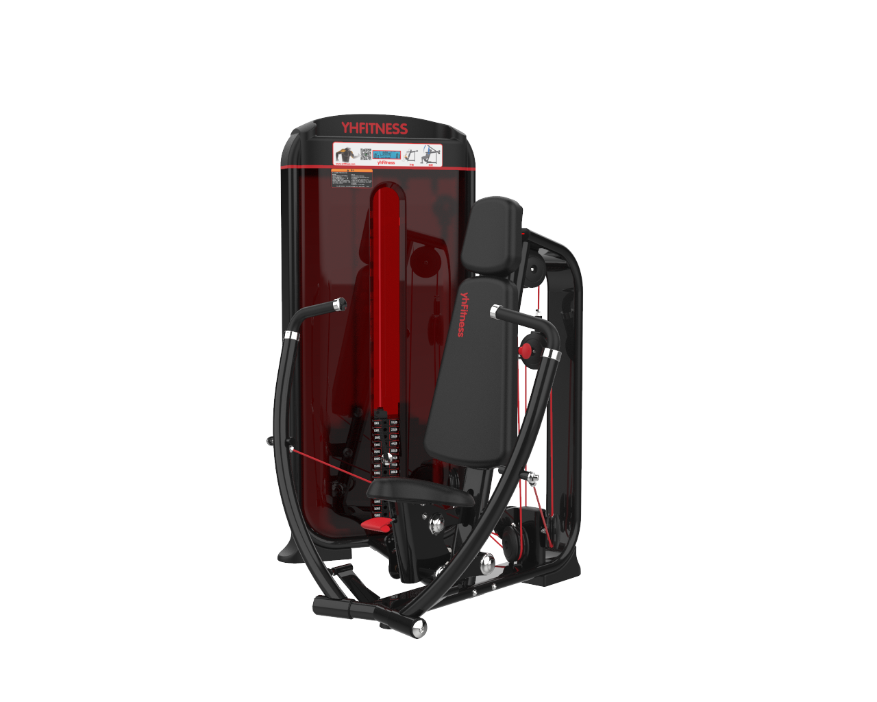 Youhe fitness equipment design，Fitness equipment design，Yhfitness fitness equipment design，YH fitness equipment industrial design，