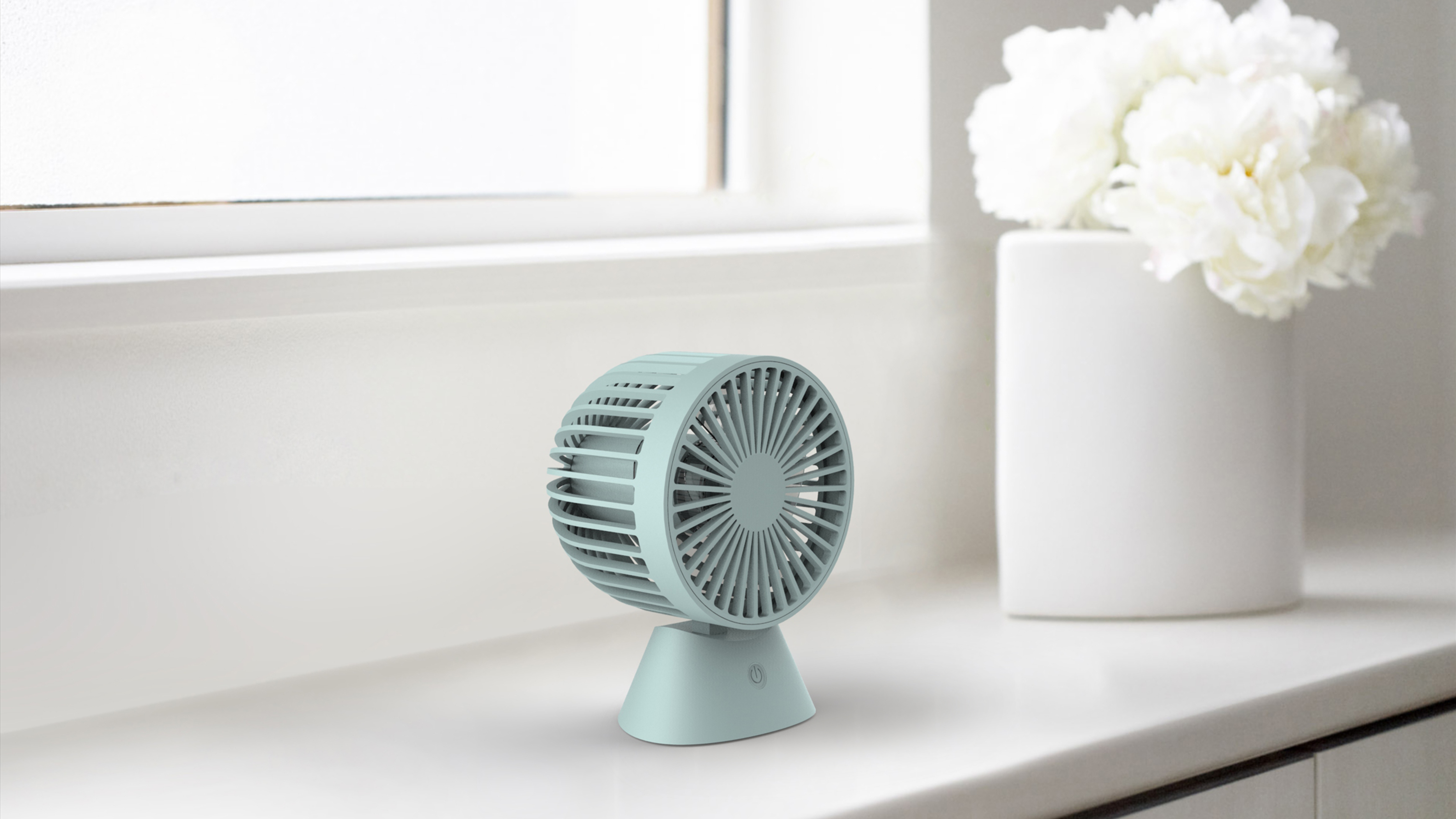 Fan，Mini，Desktop products，Simplicity，fashion，